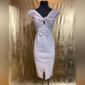 Pin up girl clothing, Niagara dress in white, yard sale item